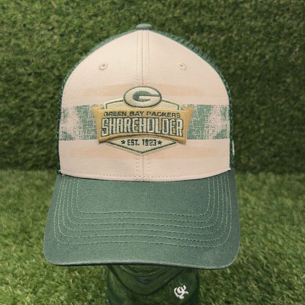 Green Bay Packers Shareholder 47 Brand Trucker Hat Mesh Snapback NFL OSFA